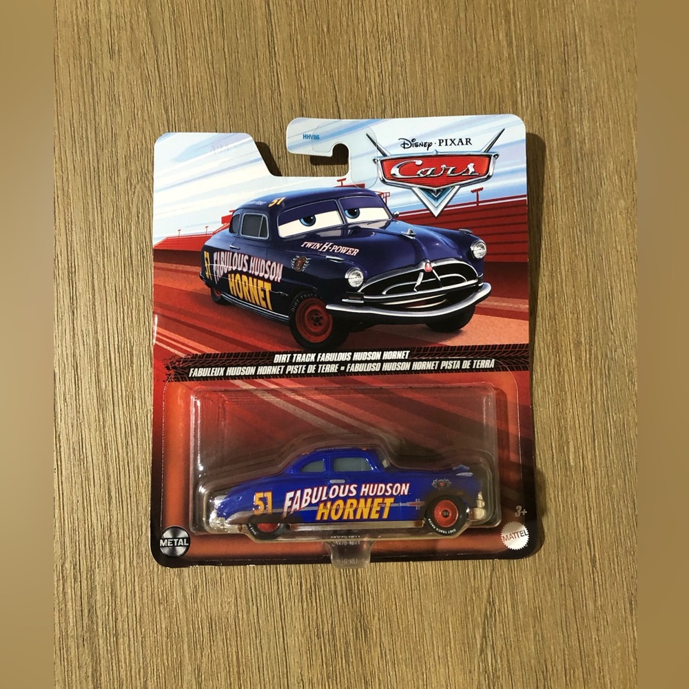 *NWT* Disney Pixar Cars - Dirt Track Fabulous Hudson Hornet Diecast Car Toy